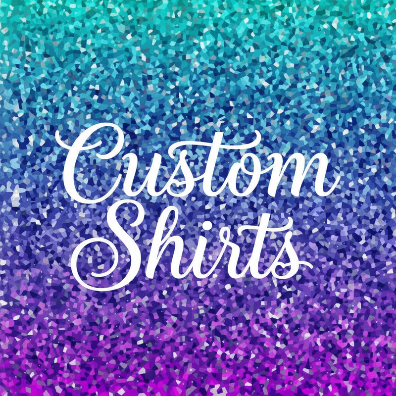 Custom Shirts Cursive