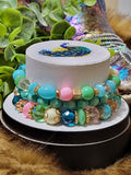 Bold and Colorful 3-Piece bracelet stack