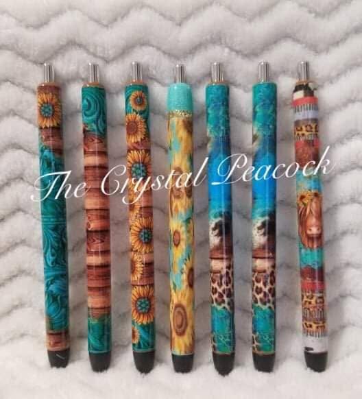 Glitter Gel Pens- Custom Name or Design