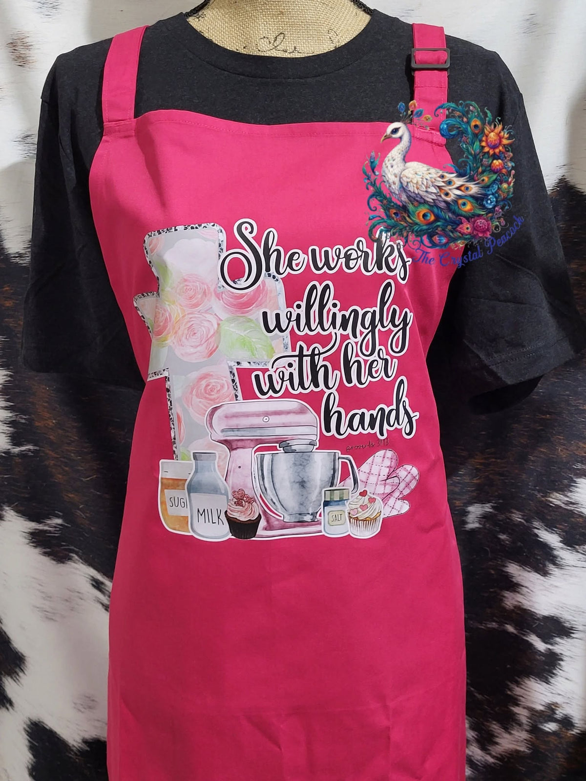 She Works Willingly With Her Hands Apron