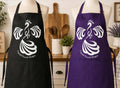 White Peacock Apron (UNISEX option)
