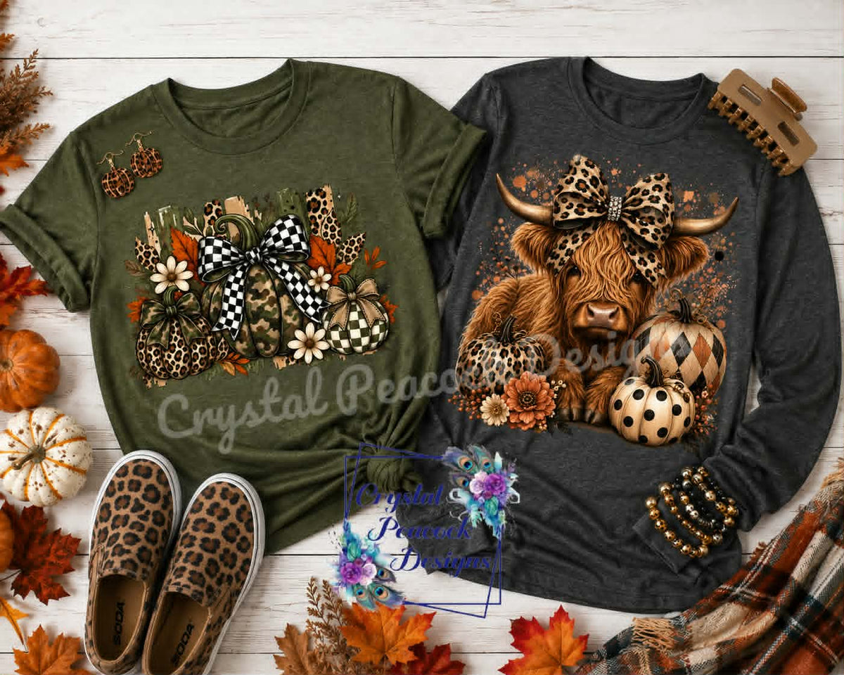 Bundle 2 - 1 Short Sleeve + 1 Long Sleeve T-Shirt
