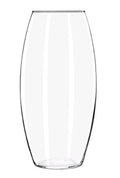 Libbey #5 barrel vase shape clear glass for custom epoxy art