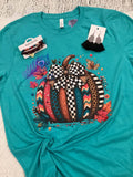 Patchwork Pumpkin shirt