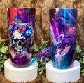 Floral Skull 20oz