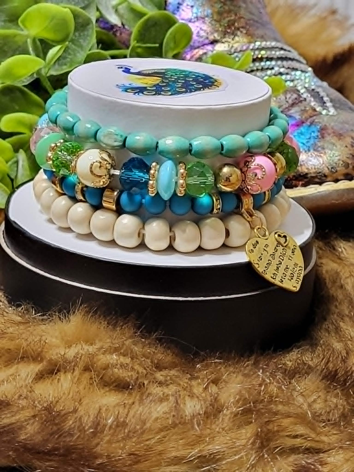Colorful Mix 4-Piece bracelet stack