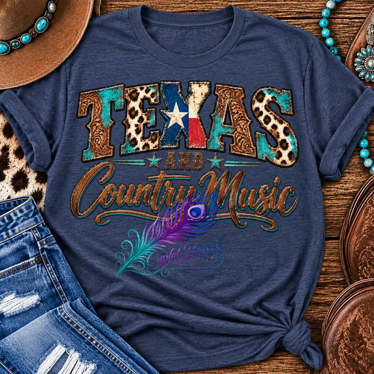 Texas & Country Music Tee