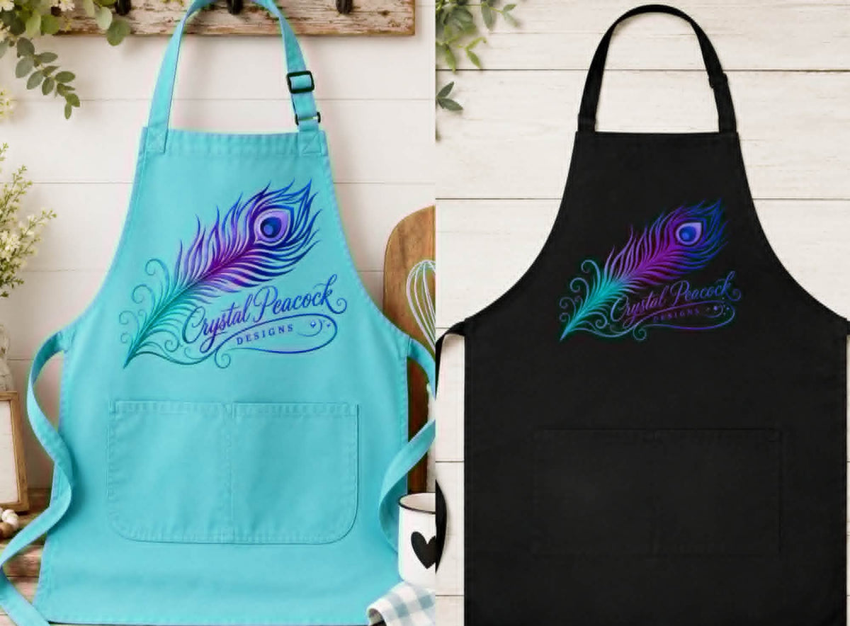 OmbrÃ© Feather Apron