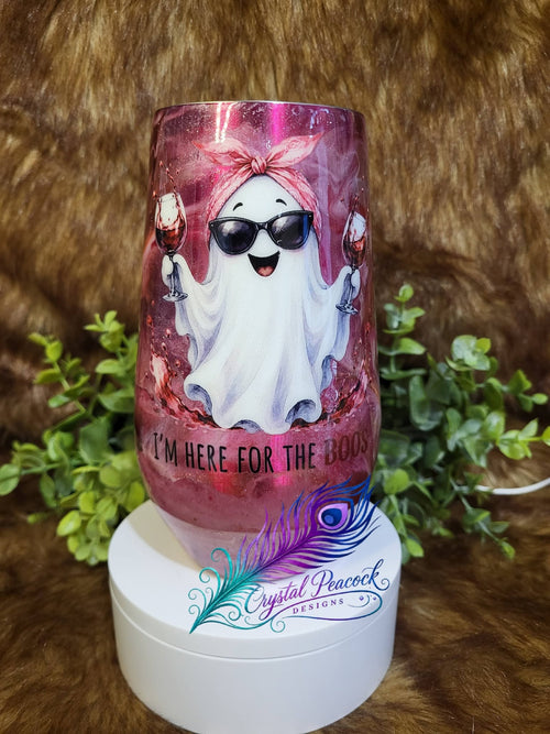 17oz Here for the BOOz Halloween Tumbler